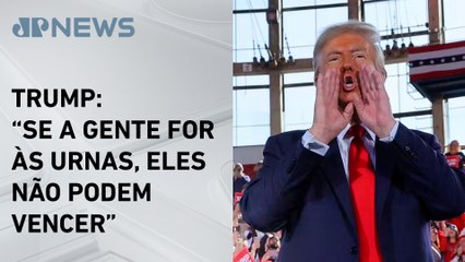 Donald Trump passa por swing states no último dia de campanha