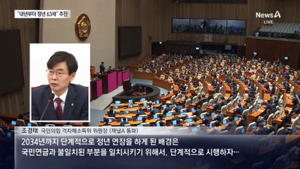 국민의힘, ‘65세 정년’ 추진…내년 초 법안 발의