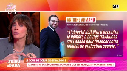 Le ministre de l'économie souhaite que les Français travaillent plus