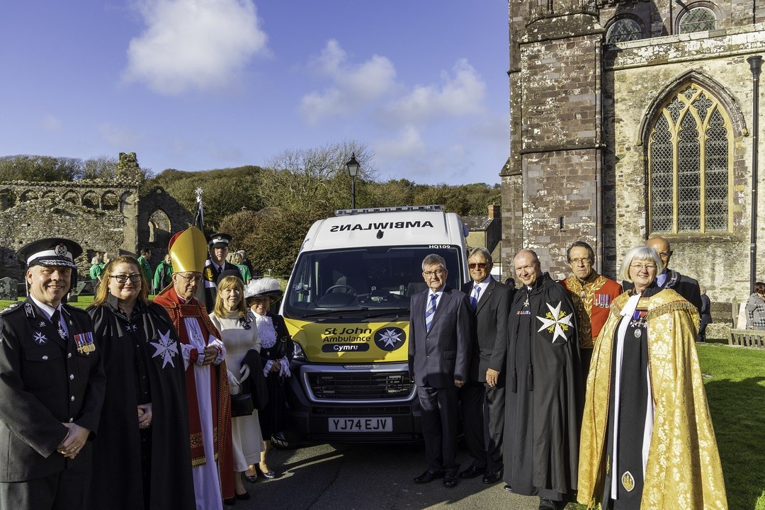 Dedication of St John People celebrated at St Davids Cathedral ceremony