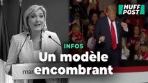 Donald Trump, de modèle à boulet du Rassemblement national en France