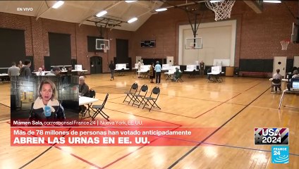 Informe desde Nueva York: abren puntos de votación; 78 millones ya votaron de forma anticipada