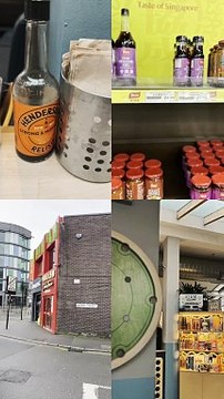 Sheffield's 'China Town': New Era Square in South Yorkshire is home to a range of South East Asian restaurants, cafes and supermarkets