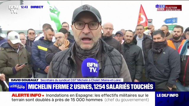 Fermeture de deux usines Michelin: On est complètement sonnés , assure la CGT Michelin à Cholet