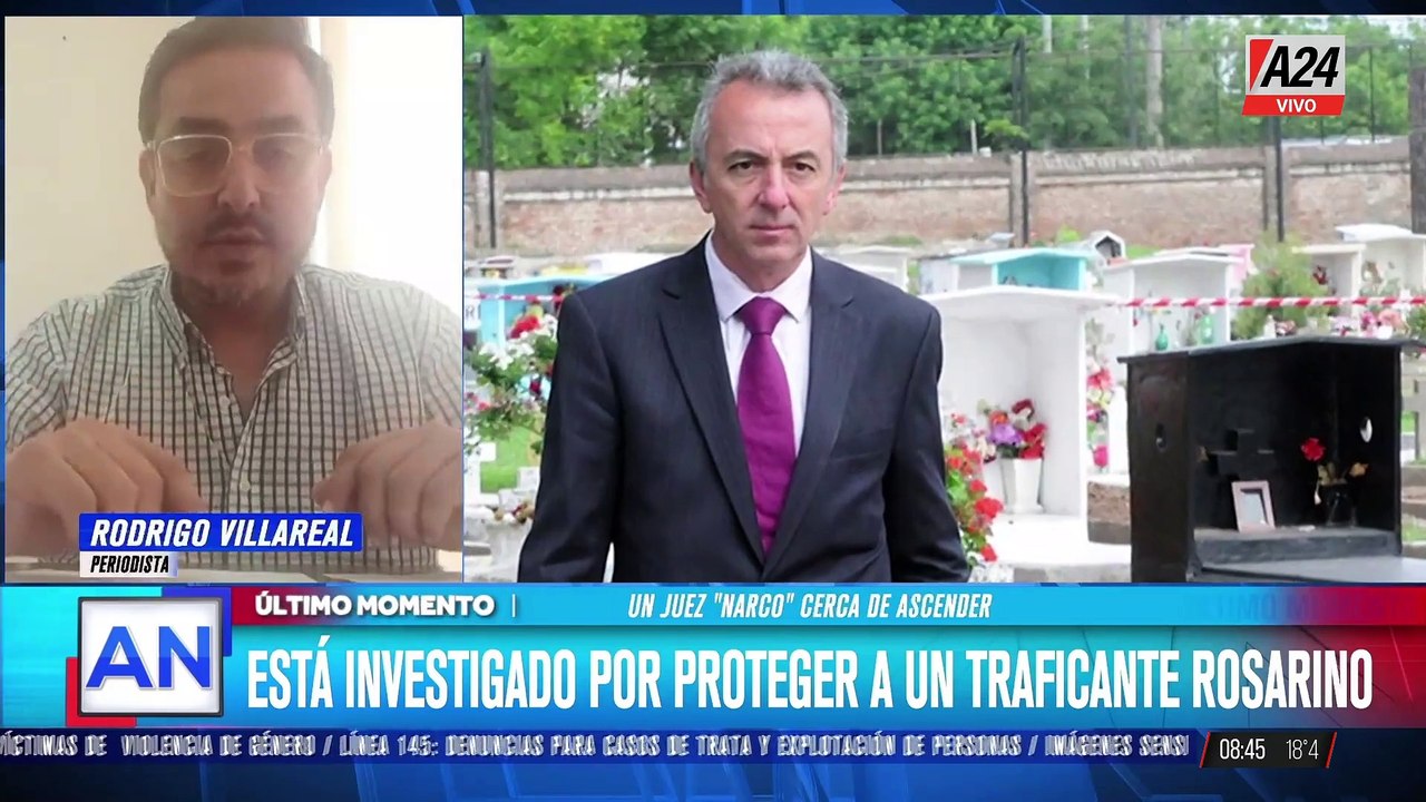 Cuestionan a un juez federal en Santa Fe por vínculos con un narcotraficante