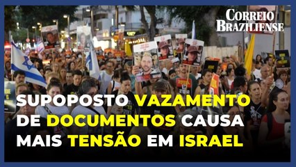 Guerra: familiares de reféns exige investigação sobre vazamento de documentos em Israel