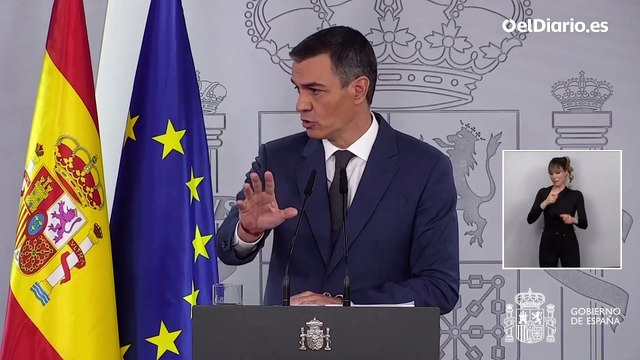 Sánchez carga contra los negacionistas: Se ha criticado por parte de algunos que el cambio climático mata, y lo estamos viendo