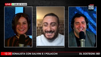 CLAUDIO INSEGNO OSPITE DE "I PERROLLAS" SU RADIO ROMA