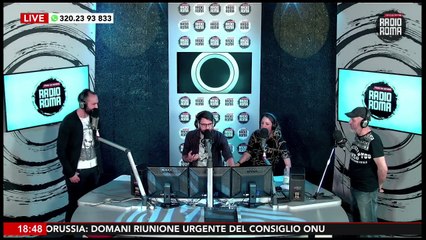 Gli Eneide ospiti al Drive Time su Radio Roma