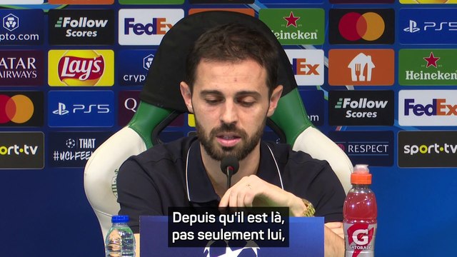 Bernardo Silva : Amorim mérite d'être dans l'un des meilleurs clubs du monde