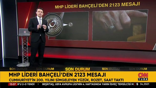 HABER || Bahçeli'nin konuşmasında dikkat çeken detay