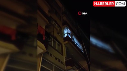 İntihar için balkona çıkan kadın, polisin iltifatını duyunca vazgeçti