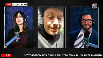 Giulio Wilson ospite a Radio Roma Magazine