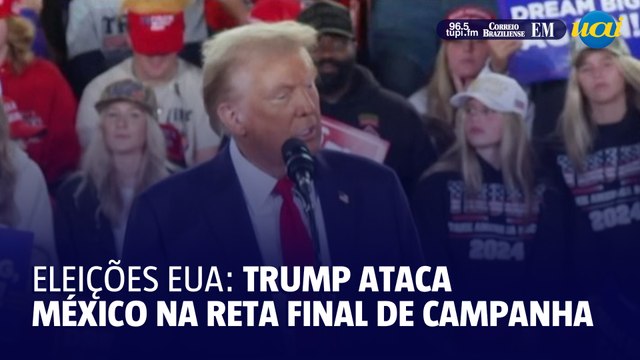 Trump queima seus últimos cartuchos eleitorais com ameaças ao México