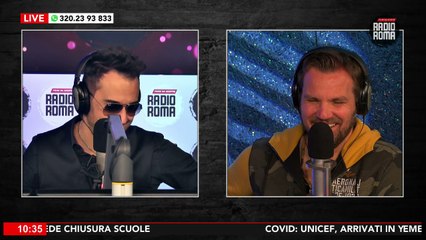 ANGELO PERRONE OSPITE DA "VIPiace" SU RADIO ROMA