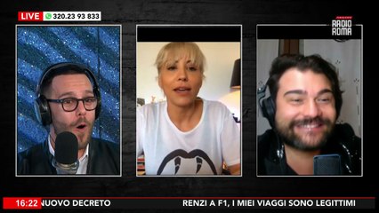 MALIKA AYANE OSPITE DA "SARALLO FAMOSI" SU RADIO ROMA