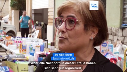 Spanier fühlen sich nach Hochwasserkatastrophe im Stich gelassen