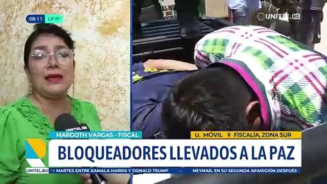 Bloqueadores serán investigado por tentativa de homicidio en Santa Cruz y por terrorismo en La Paz, confirma fiscal