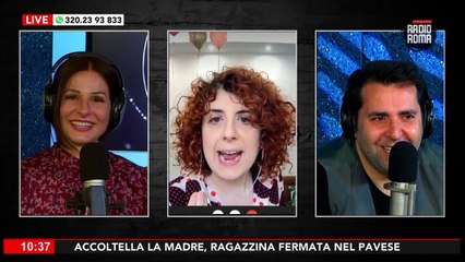 MORGANA GIOVANNETTI OSPITE DE "I PERROLLAS" SU RADIO ROMA