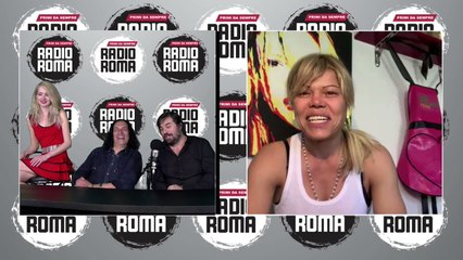 FLORIANA SECONDI OSPITE DAL "TARZAN TEAM SHOW" SU RADIO ROMA