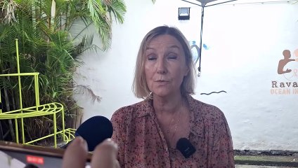 Catherine Gaud, présidente de l'association Rive