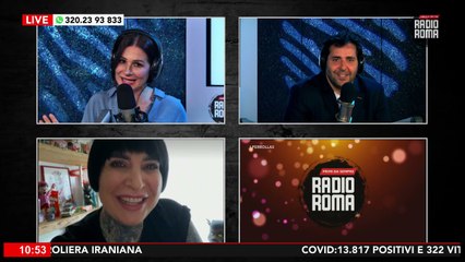 FEDERICA DI DOMENICO MARSHMALLOWS OSPITE DE "I PERROLLAS" SU RADIO ROMA