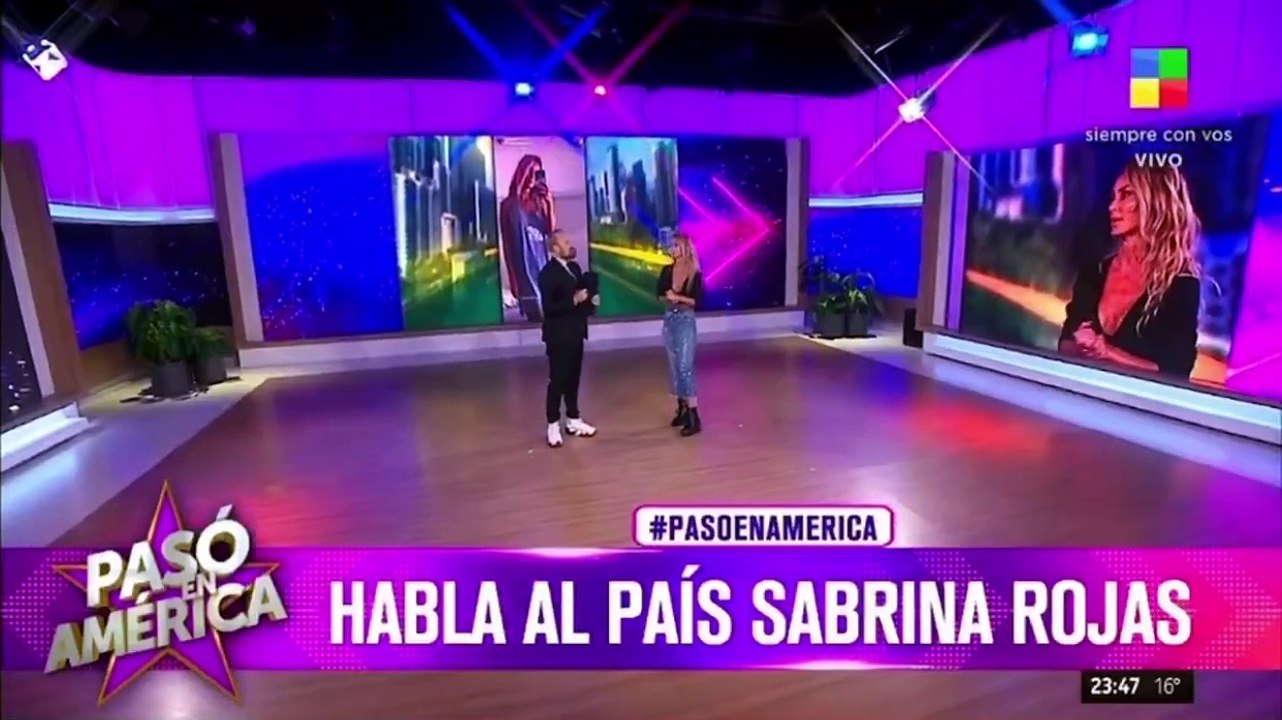 Sabrina Rojas incendió a todos: sugirió que es la amante de Luciano Castro y que es una venganza a Griselda Siciliani, que hizo lo mismo