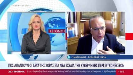Ο Πρόεδρος ΕΔΕΥΑ , Γ. Μαρινάκης στο STAR