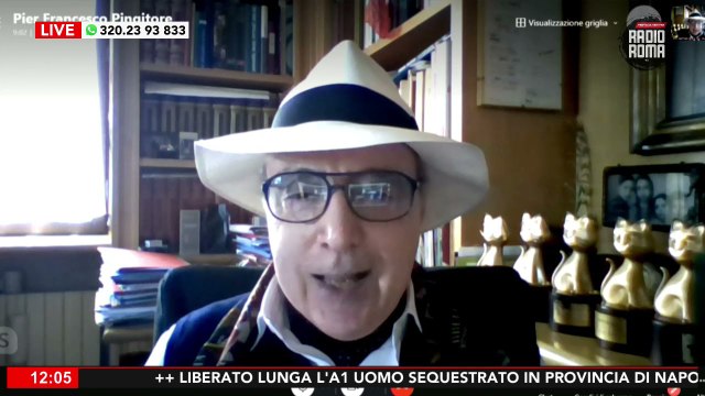 Un Caffè con Pier Francesco Pingitore da I Perrollas su Radio Roma