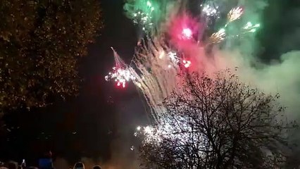 Presteigne firework display 2024