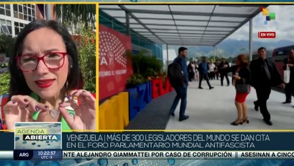 Segunda jornada del Foro Mundial Antifascista