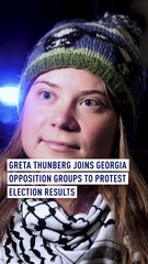 Greta Thunberg in Georgia