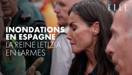 Inondations en Espagne : la reine Letizia en larmes