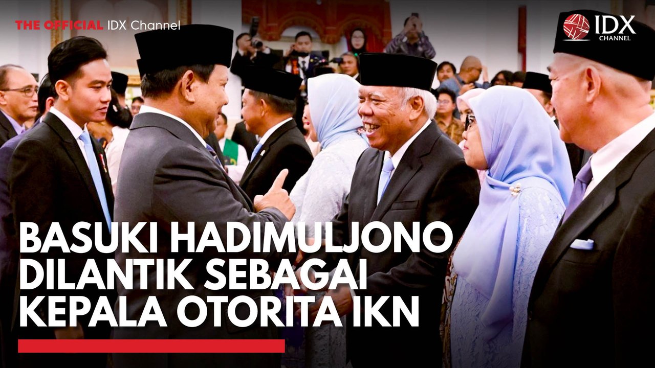 Basuki Hadimuljono Dilantik Sebagai Kepala Otorita IKN