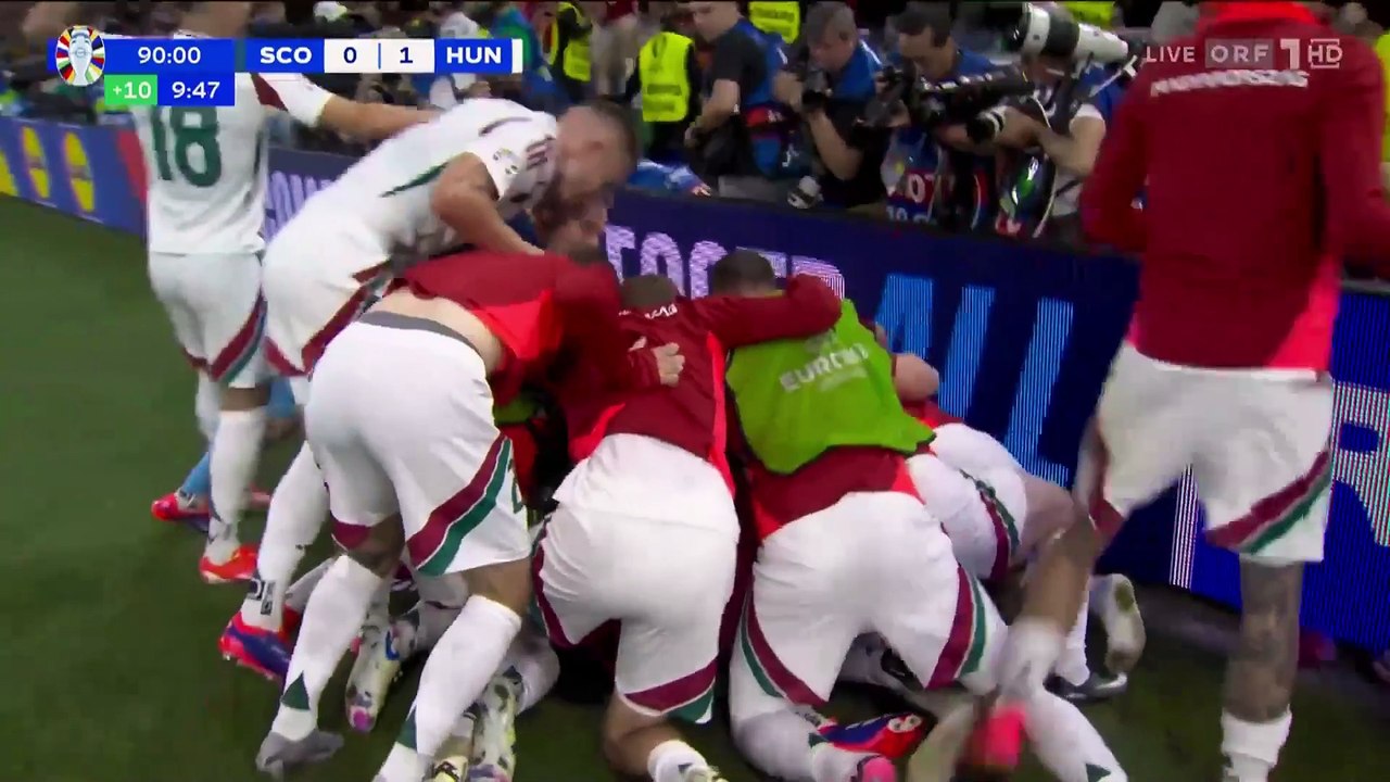 Schottland 0:1 Ungarn Euro 2024