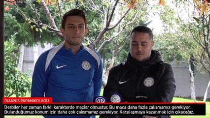 Papanikolaou: Trabzonspor maçına kazanmak için çıkacağız