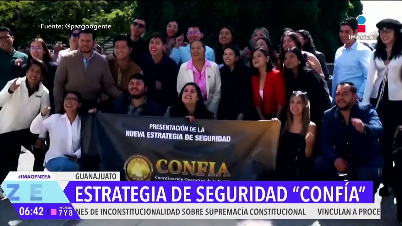 Presentan la nueva estrategia de seguridad para Guanajuato - Vídeo ...