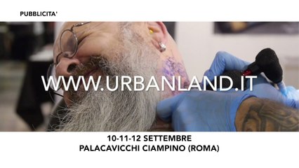 URBANLAND TATTO EXPO ROMA 5 10/11/12/ Settembre 2021- Radio Roma Partner Ufficiale