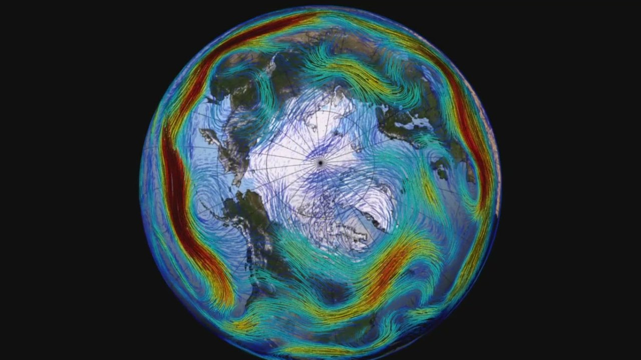 La corriente de chorro polar