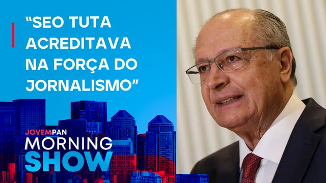 Geraldo Alckmin LAMENTA morte de ‘SEO’ TUTA