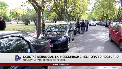 TAXISTAS DENUNCIAN LA INSEGURIDAD EN EL HORARIO NOCTURNO
