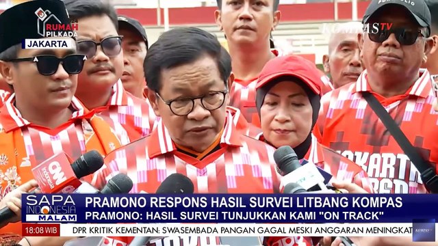 Survei Litbang Kompas Pilkada Jakarta 2024: RK-Suswono: 34,6%, Dharma-Kun: 3,3%, Pram-Rano: 38,3%