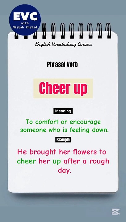 Cheer up Meaning with Example