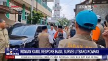 Ridwan Kamil Respons Hasil Survei Litbang Kompas: Hasil Survei Beragam, Tapi Jadi Bahan Evaluasi