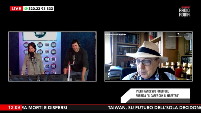 Il Caffè con Il Maestro Pingitore da I Perrollas su Radio Roma