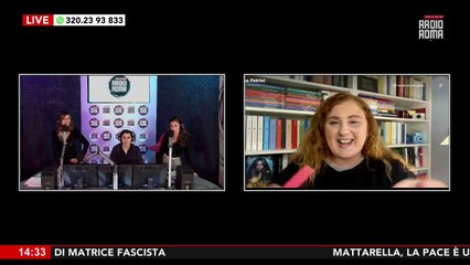 GEA PETRINI, OSPITE, IN COLLEGAMENTO SKYPE, SU RADIO ROMA MAGAZINE