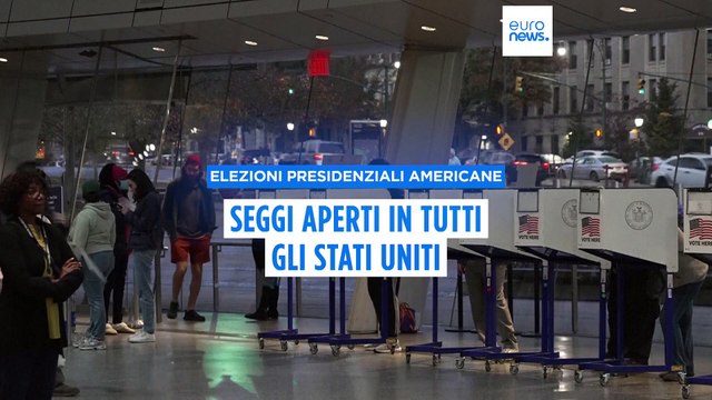 Elezioni Usa: seggi aperti in tutti gli Stati, elettori scelgono tra Donald Trump e Kamala Harris