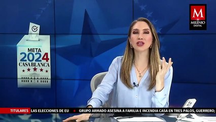 Elección presidencial en EU a horas de iniciar con eventos finales de campaña