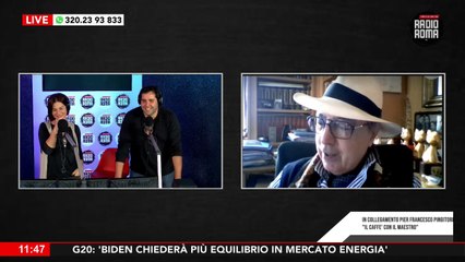 "IL CAFFE' CON IL MAESTRO" PINGITORE DA "I PERROLLAS" SU RADIO ROMA