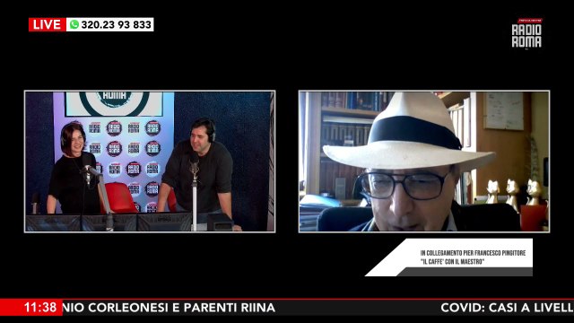 Il Caffè con Il Maestro Pingitore da I Perrollas su Radio Roma